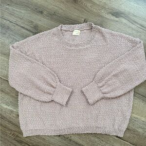 Cozy Boucle Knit Women's Sweater